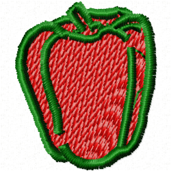 Pepper Embroidery Design 12 Pepper Embroidery Design 12
